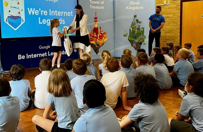 Talking Internet Safety At Frogwell Primary School 