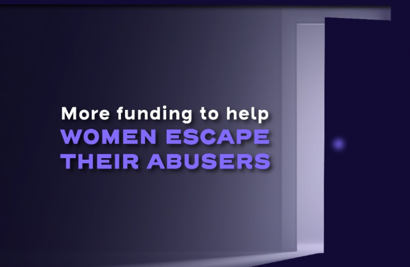 More funding to help women escape their abusers