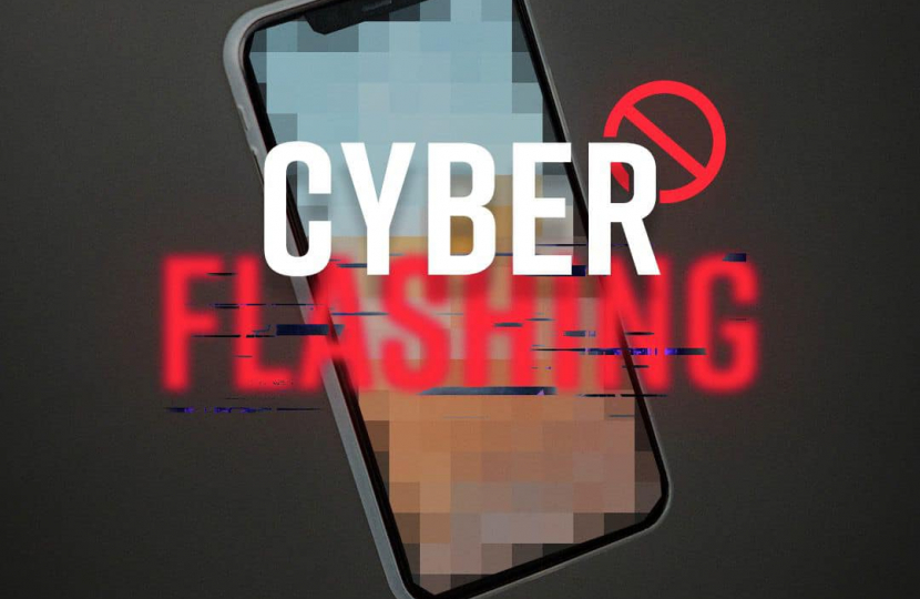 Cyber flashing