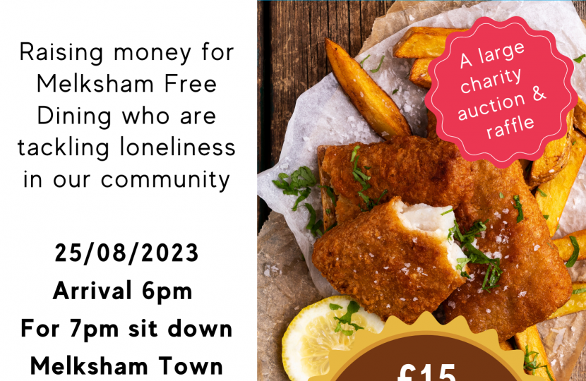 Michelle Donelan MP's Charity Fish & Chip Night