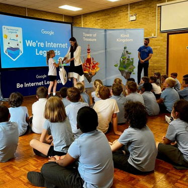 Talking Internet Safety At Frogwell Primary School 