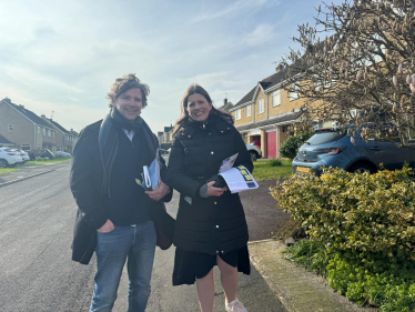 Michelle with Cllr Johnny Kidney